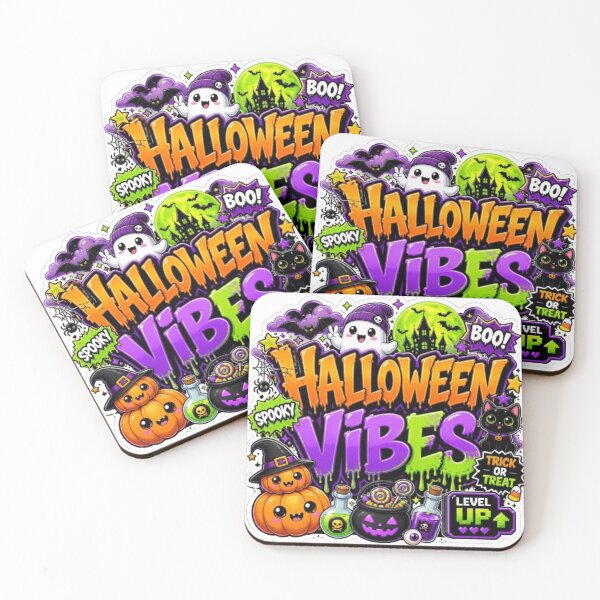 Item preview, HALLOWEEN VIBES Graffiti Sticker | Cute Spooky Halloween PNG Design | Kawaii Ghost Pumpkin Witch Vinyl Decal | Autumn Aesthetic Laptop, Water Bottle & Notebook Sticker designed and sold by Stylestickers55.