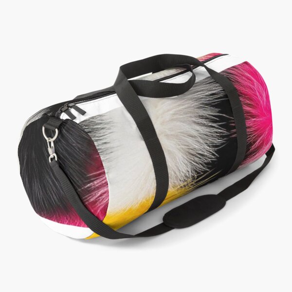 Item preview, The Explosion of Colorful Softness, Neon Multicolor Fur Texture - Abstract Fluffy Pattern in Pink, Yellow, Green and Black designed and sold by RAYBIL.