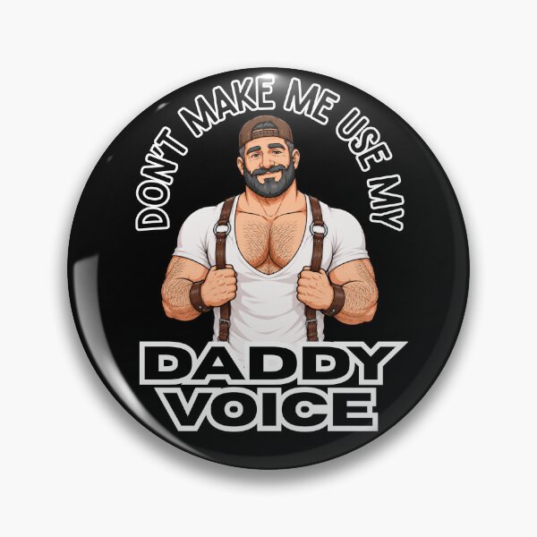 Item preview, Don’t Make Me Use My Daddy Voice | Gay Bear Pride Leather Gift For Gay Bears designed and sold by BrokenLabel.