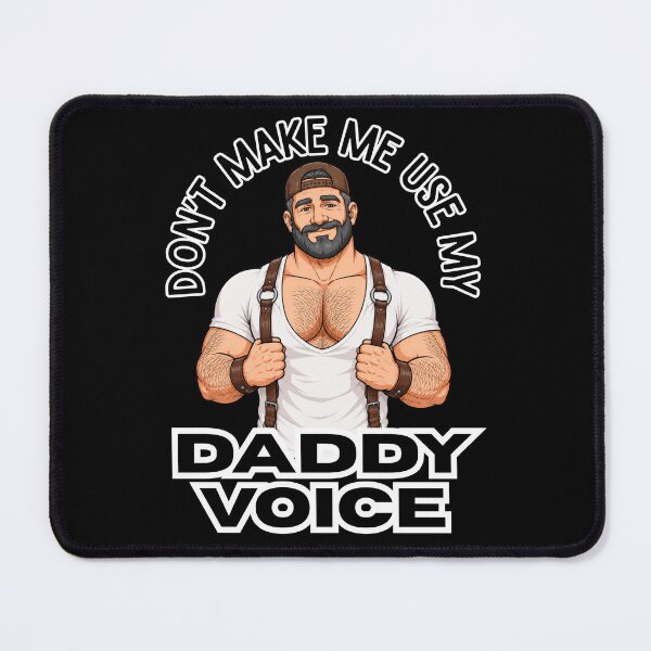 Item preview, Don’t Make Me Use My Daddy Voice | Gay Bear Pride Leather Gift For Gay Bears designed and sold by BrokenLabel.