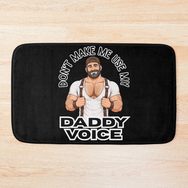 Item preview, Don’t Make Me Use My Daddy Voice | Gay Bear Pride Leather Gift For Gay Bears designed and sold by BrokenLabel.