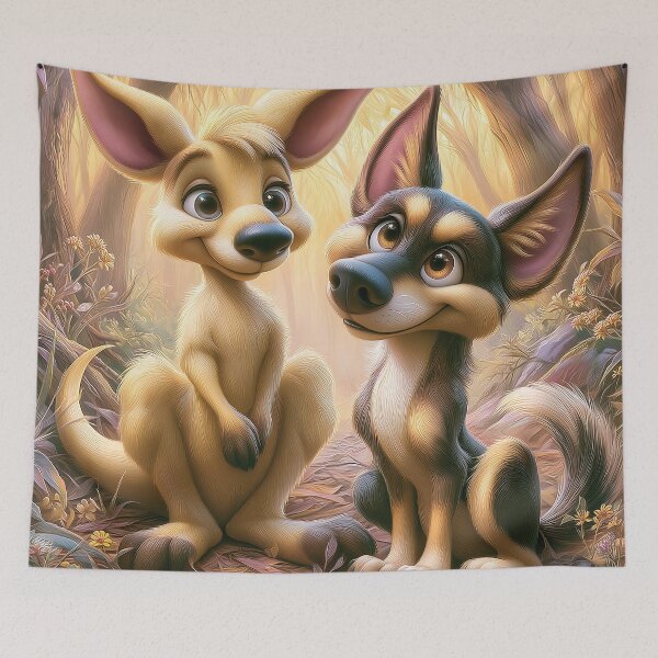 Item preview, The Outback’s Playful Pals designed and sold by bloorose.