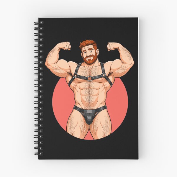 Item preview, Leather Gay Muscular | Gay Bear Pride Leather Gift For Gay Bears designed and sold by BrokenLabel.