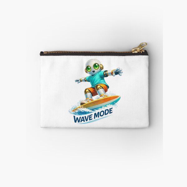 Item preview, Cute Surfing Robot Wave Mode designed and sold by Yomere.