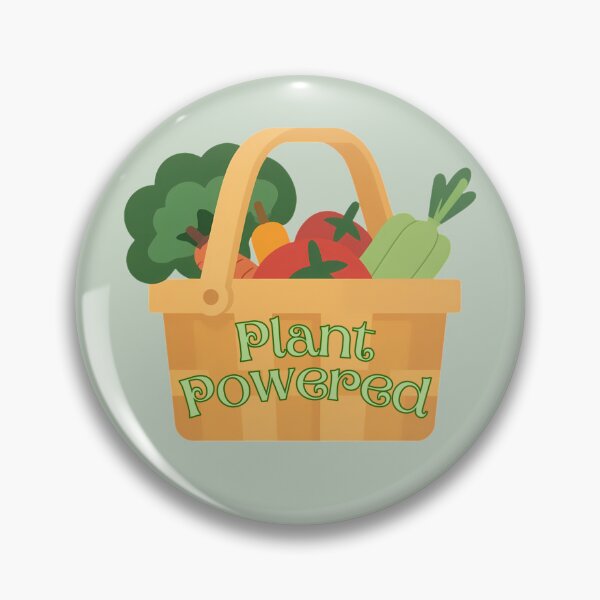 Item preview, Plant Powered Veggie Basket designed and sold by RoseRedRegalia.