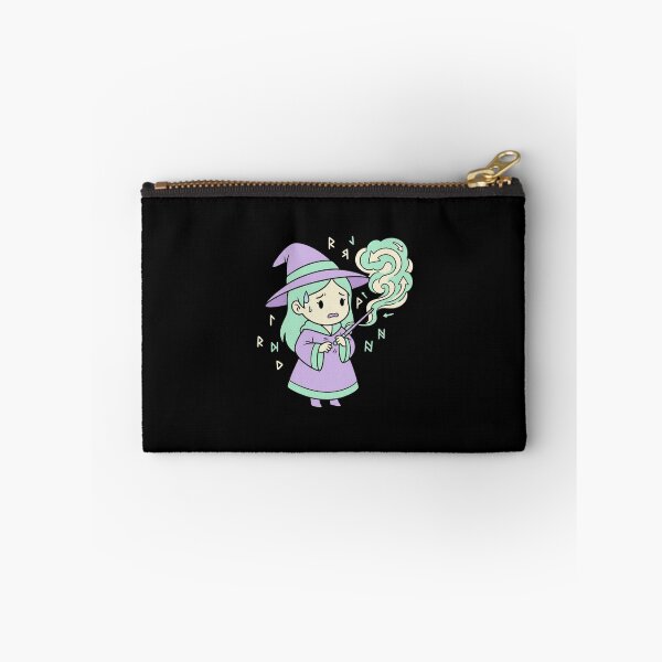 Item preview, Cute Anxious Little Witch Spellbending Art designed and sold by Aesthynova.
