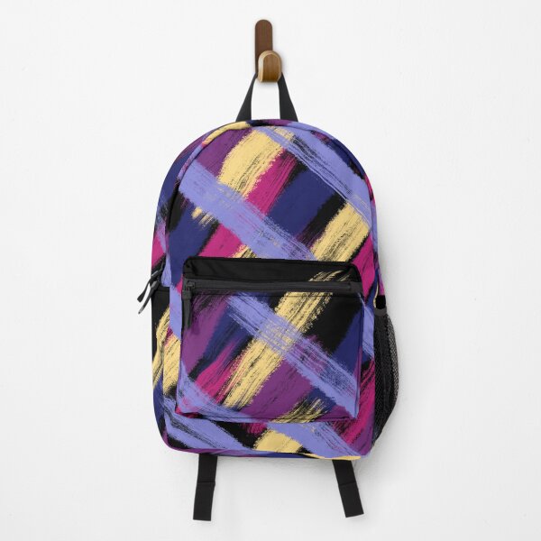 Item preview, Colorful Painted Crosshatch Abstract Pattern Art designed and sold by SaraPixels.