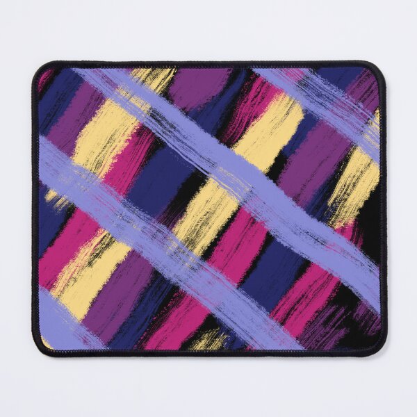 Item preview, Colorful Painted Crosshatch Abstract Pattern Art designed and sold by SaraPixels.