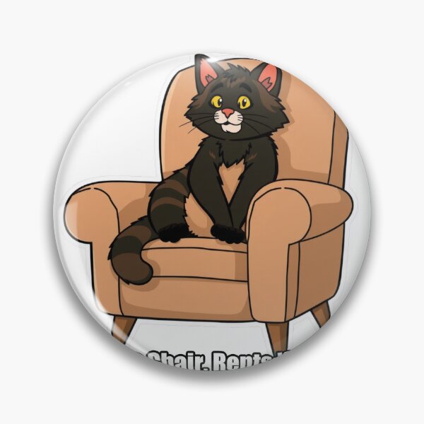 Item preview, Maine Coon - Owns The Chair Rents You Space - Funny Cat Gift designed and sold by pawdrops.