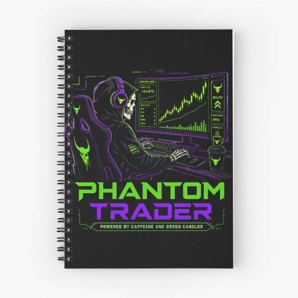 Item preview, Phantom Trader - Cyberpunk Crypto Skeleton designed and sold by DesignByHarun.