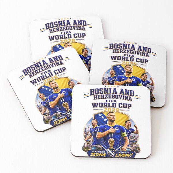 Item preview, Bosnia And Herzegovina  World Cup 2026 Soccer Tribute designed and sold by KLERIKSTORE.
