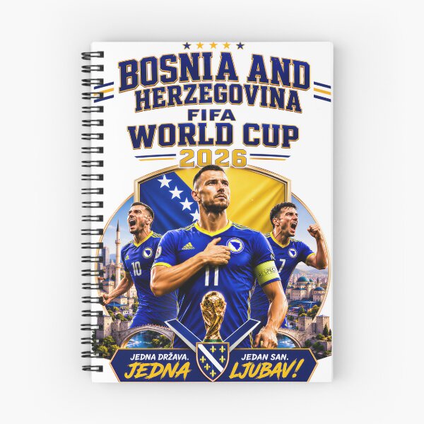 Item preview, Bosnia And Herzegovina  World Cup 2026 Soccer Tribute designed and sold by KLERIKSTORE.