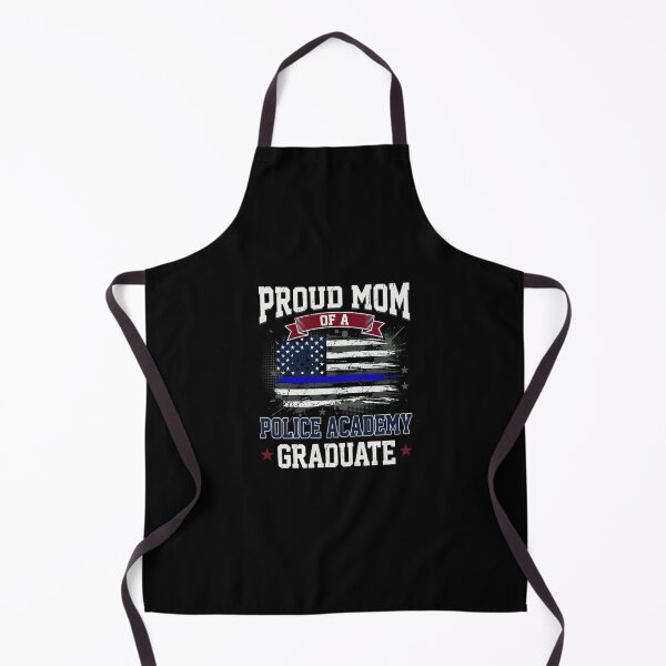 Item preview, Proud Mom of a Police Academy Graduate | Thin Blue Line American Flag | Law Enforcement Family designed and sold by bilal sibgui.