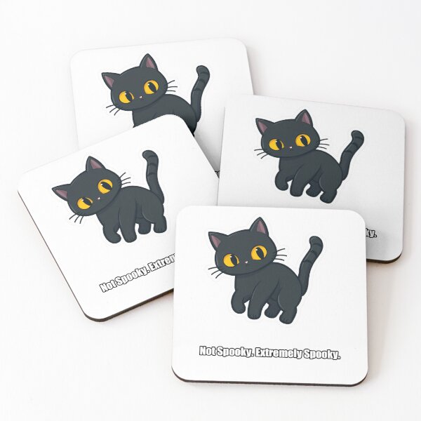 Item preview, Black Cat - Not Spooky Extremely Spooky - Funny Black Cat Gift designed and sold by pawdrops.