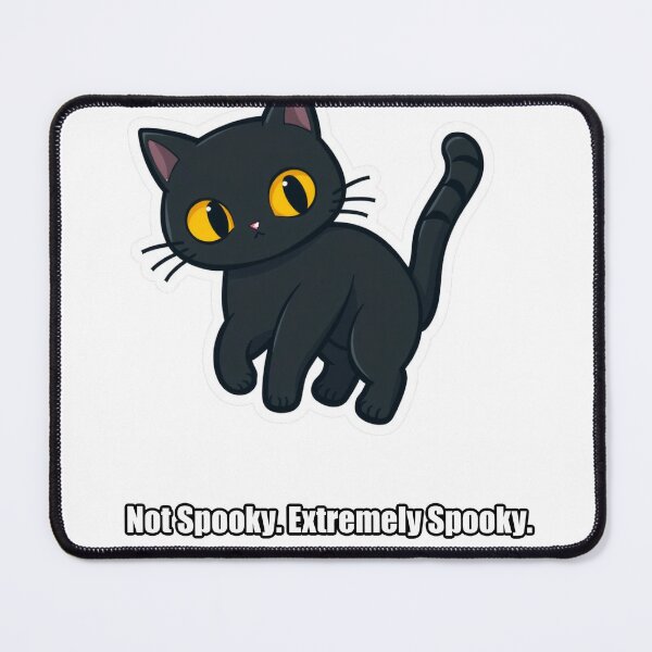 Item preview, Black Cat - Not Spooky Extremely Spooky - Funny Black Cat Gift designed and sold by pawdrops.