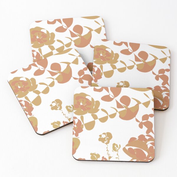 Item preview, Flowers Abstract Orange designed and sold by ajw-art.