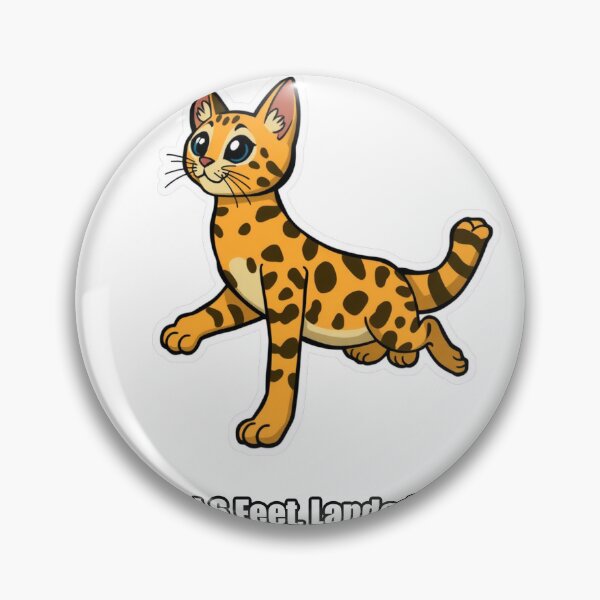 Item preview, Bengal Cat - Leaped 6 Feet Landed Silent - Funny Bengal Cat Gift designed and sold by pawdrops.