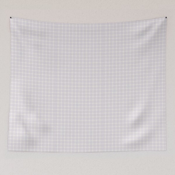 Item preview, Purple Gingham Pattern Vintage Pastel Purple White Checked Plaid Design designed and sold by hannahbee.