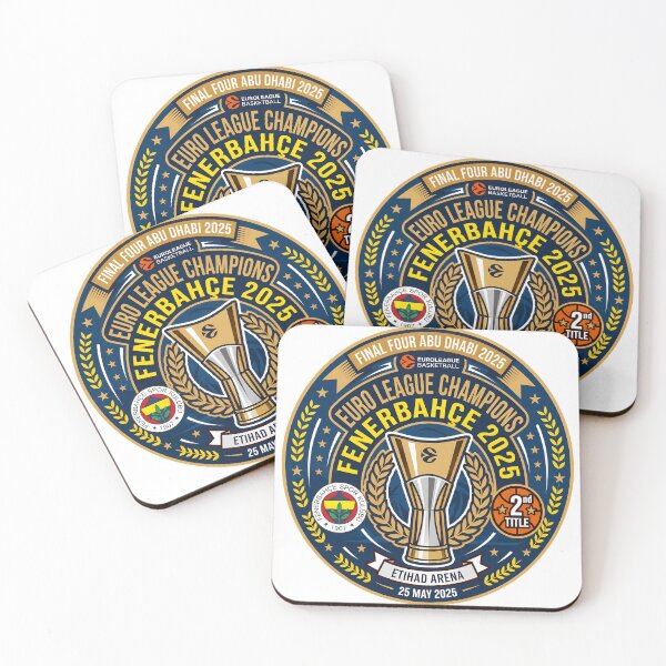 Item preview, Fenerbahçe EuroLeague Champions Abu Dhabi 2025 designed and sold by Cath-Design.