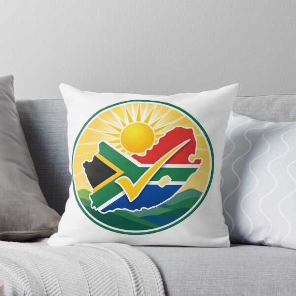 Item preview, South Africa Sunburst Map Sticker designed and sold by The Digital Compass.