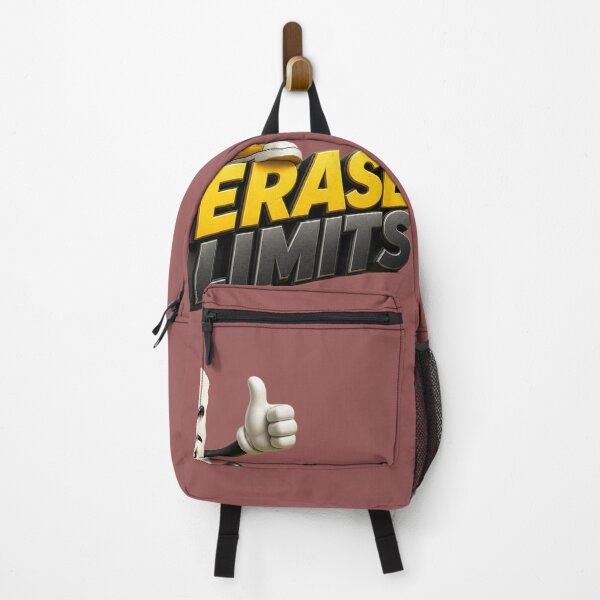 Item preview, Erase Limits Eraser Mascot Design designed and sold by TinyHeroLab.