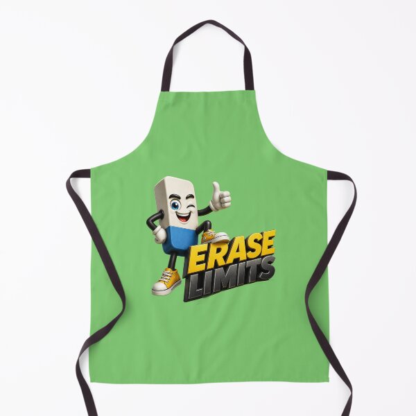 Item preview, Erase Limits Eraser Mascot Design designed and sold by TinyHeroLab.
