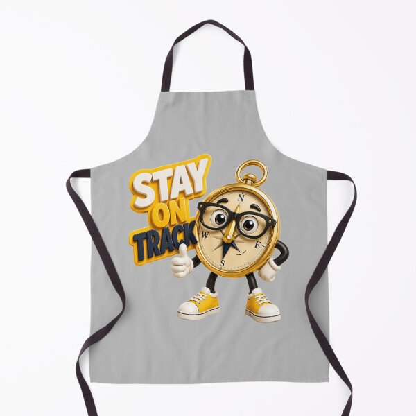 Item preview, Stay On Track Compass Mascot designed and sold by TinyHeroLab.