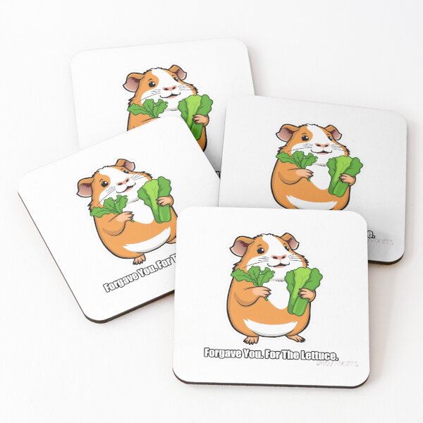 Item preview, Guinea Pig - Forgave You For The Lettuce - Funny Guinea Pig Gift designed and sold by pawdrops.