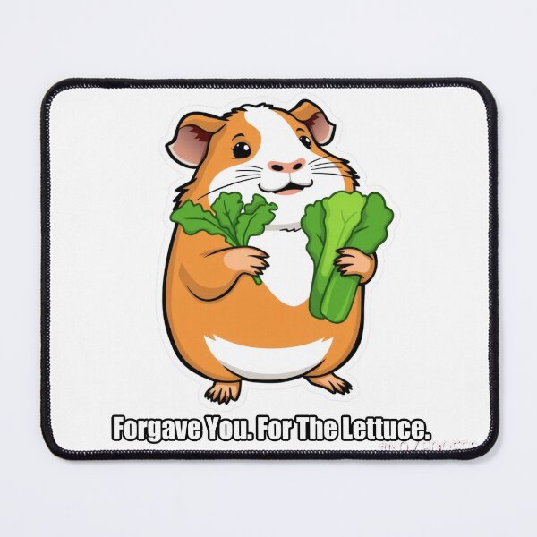 Item preview, Guinea Pig - Forgave You For The Lettuce - Funny Guinea Pig Gift designed and sold by pawdrops.