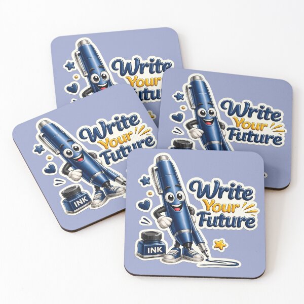 Item preview, Write Your Future Pen Mascot designed and sold by TinyHeroLab.