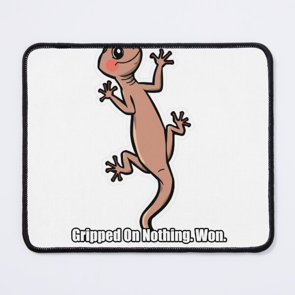 Item preview, Gecko - Gripped On Nothing Won - Funny Gecko Gift designed and sold by pawdrops.