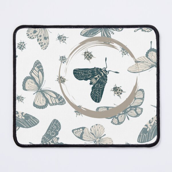 Item preview, Vintage Entomologist Field Notes - Moth & Butterfly Pattern designed and sold by bridgestrokes.