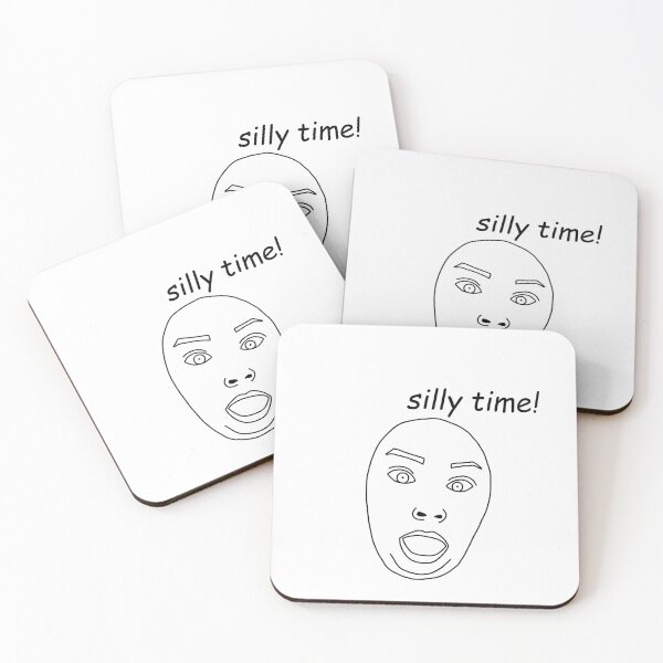 Item preview, “silly time” doodle sticker designed and sold by SlimyFish.
