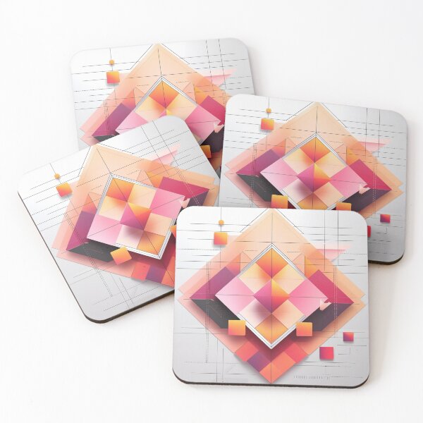Item preview, Abstract Geometric Gradient Diamond Pattern | Modern Minimalist Graphic Design designed and sold by semenol.