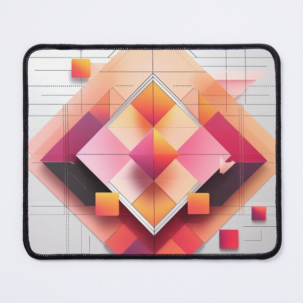 Item preview, Abstract Geometric Gradient Diamond Pattern | Modern Minimalist Graphic Design designed and sold by semenol.