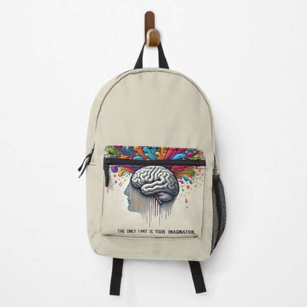 Item preview, The Only Limit Is Your Imagination – Creative Brain Art designed and sold by Little Chookcha.