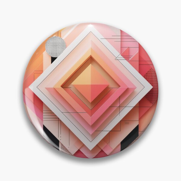 Item preview, Modern Abstract Diamond Geometry | Colorful Gradient Minimalist Artwork designed and sold by semenol.