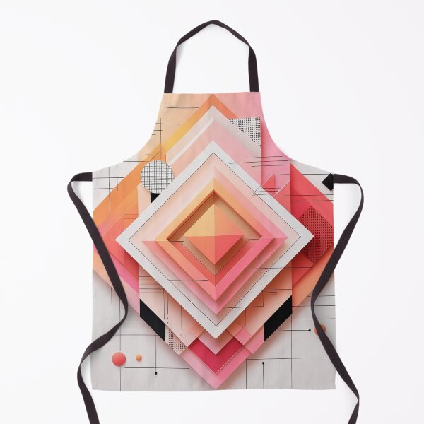 Item preview, Modern Abstract Diamond Geometry | Colorful Gradient Minimalist Artwork designed and sold by semenol.