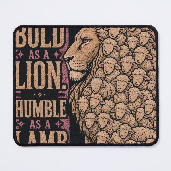 Item preview, Valiant Feline Modest Ovine Textured Graphic designed and sold by Tsugraf Designs.