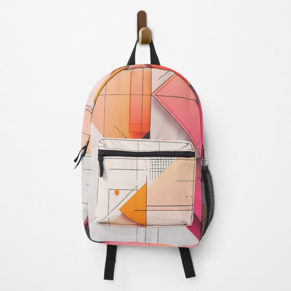 Item preview, Warm Gradient Geometric Art | Contemporary Minimalist Diamond Composition designed and sold by semenol.
