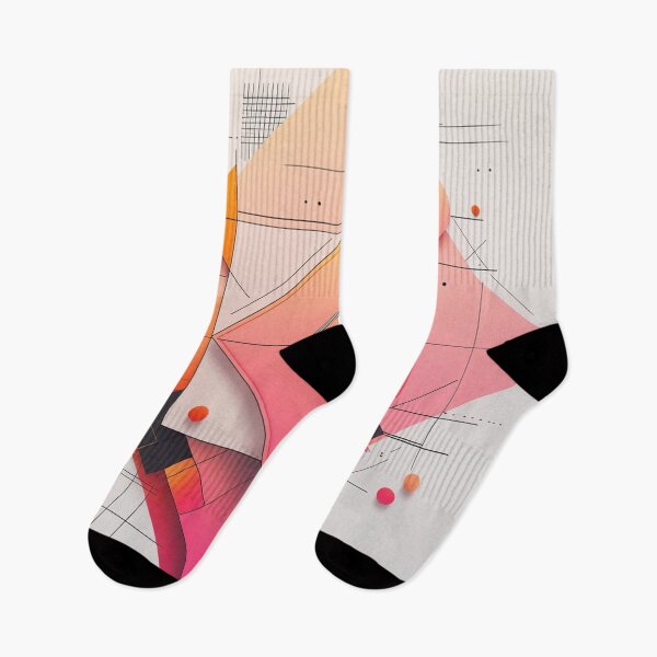 Item preview, Warm Gradient Geometric Art | Contemporary Minimalist Diamond Composition designed and sold by semenol.