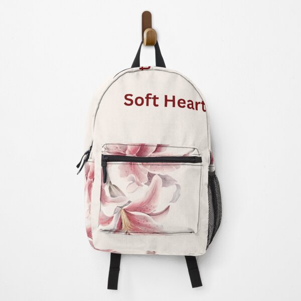 Item preview, Soft Heart Strong Mind – Feminine Motivational Quote with Pink Lilies | Floral Inspirational Aesthetic designed and sold by NOUURRRR.
