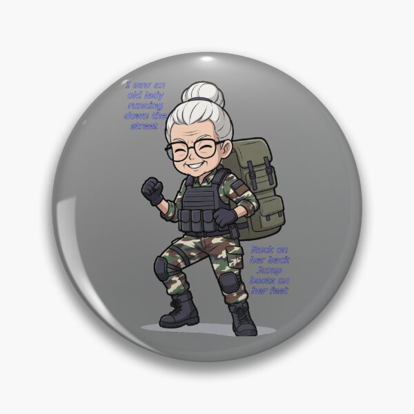 Item preview, Airborn Grandma Cadence designed and sold by demoman74.