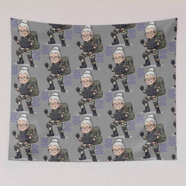 Item preview, Airborn Grandma Cadence designed and sold by demoman74.