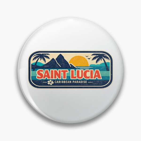 Item preview, St Lucia Happy Exotic Caribbean Island designed and sold by scicilysimonee.