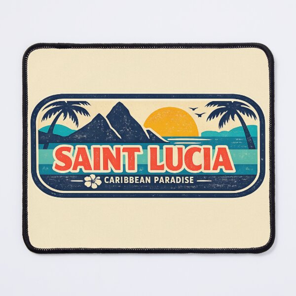 Item preview, St Lucia Happy Exotic Caribbean Island designed and sold by scicilysimonee.