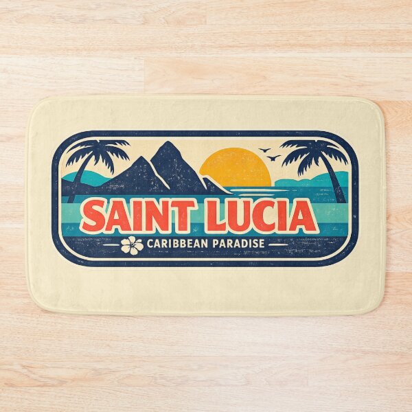 Item preview, St Lucia Happy Exotic Caribbean Island designed and sold by scicilysimonee.