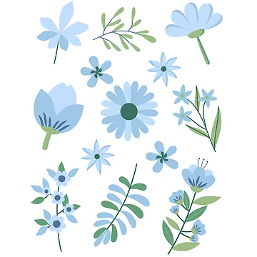 Artwork thumbnail, Flowers by Designfs
