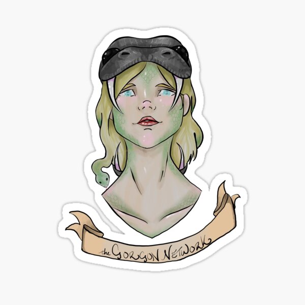The Gorgon Network Sticker