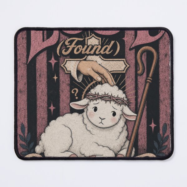 Item preview, Wandering Lamb Guided Spiritual Club Graphic designed and sold by Tsugraf Designs.